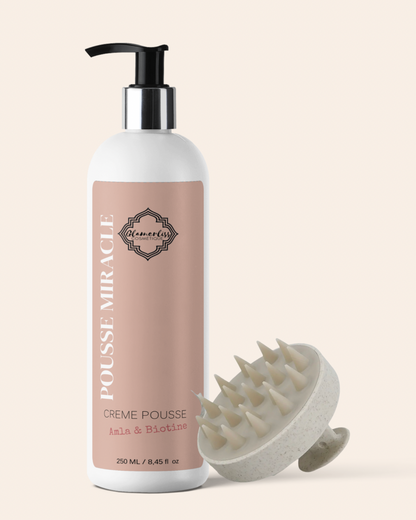 Crème Pousse Miracle - Bain d'huiles en texture crème - Pousse des cheveux extrême